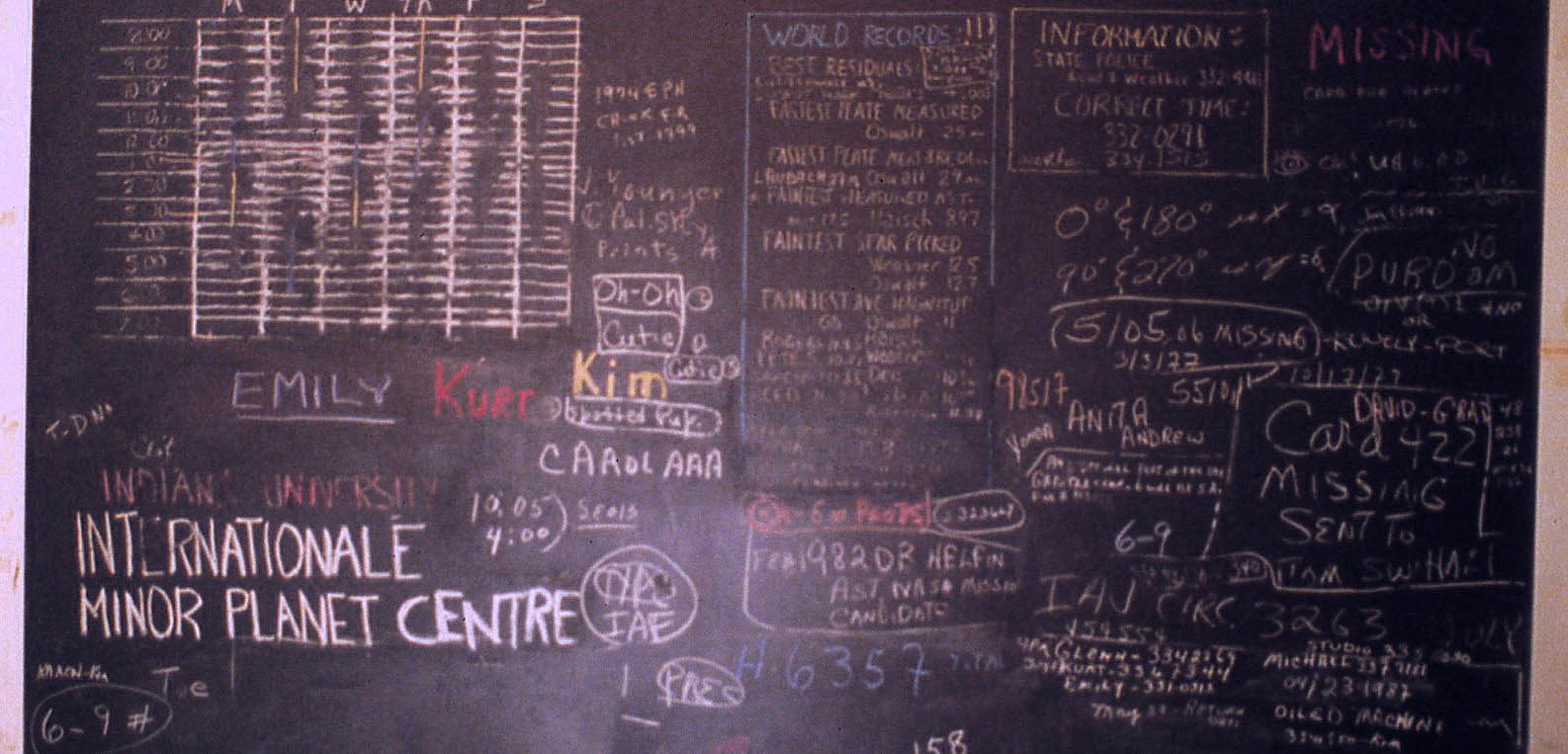 Blackboard for IU Asteroid Program