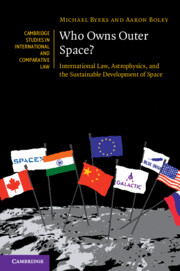 Book Cover of Who Owns Outer Space